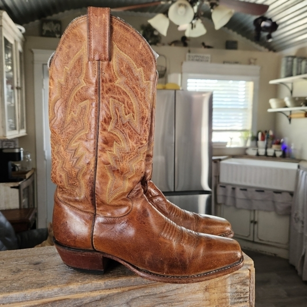 Justin Brown Western Boots Size 7D Mens / Womens 8 - 8.5?